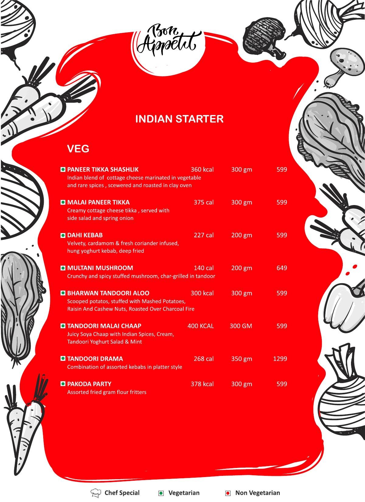 Menu page 3